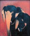 Amrita Sher-Gil: Két elefánt